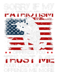 Sorry If My Patriotism Offends You Patriotic US Flag & Army T-Shirt