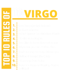 Virgo Birthday Horoscope Gift Top 10 Rules Of Virgo Zodiac Gift T-Shirt