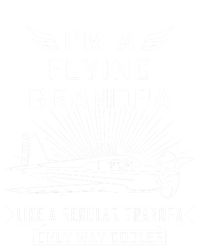 Flying Grandpa Meaningful Gift Pilot Gift Pilot Humor Tee Gift Tie-Dye Long Sleeve Shirt