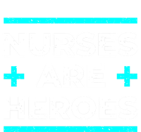 Nurses Are Heroes Funny Nurses Meaningful Gift Kids Long Sleeve Shirt