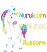 Nursicorn Like A Normal Nurse Only More Awesome Cute Unicorn Great Gift Ladies Essential Flowy Tank