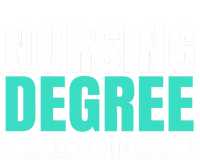 Nursing Degree Loading Medical Nursing School Future Nurse Gift Women's Flannel Pajama Set