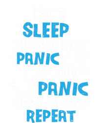 Nursing School: Eat Sleep Clinicals Panic Study Nurse Meaningful Gift T-Shirt