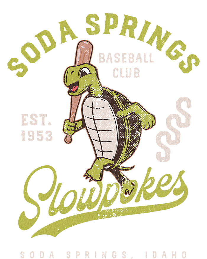 Soda Springs Slowpokes Retro Minor League Baseball Team T-Shirt