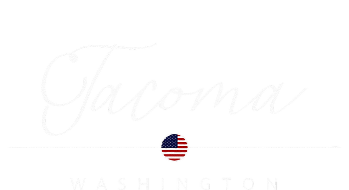 Tacoma Washington WA On Tacoma Womens Funnel Neck Pullover Hood