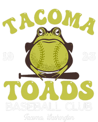 Vintage Tacoma Toads Retro Minor League Baseball Team Women's Perfect Tri Tunic Long Sleeve Shirt