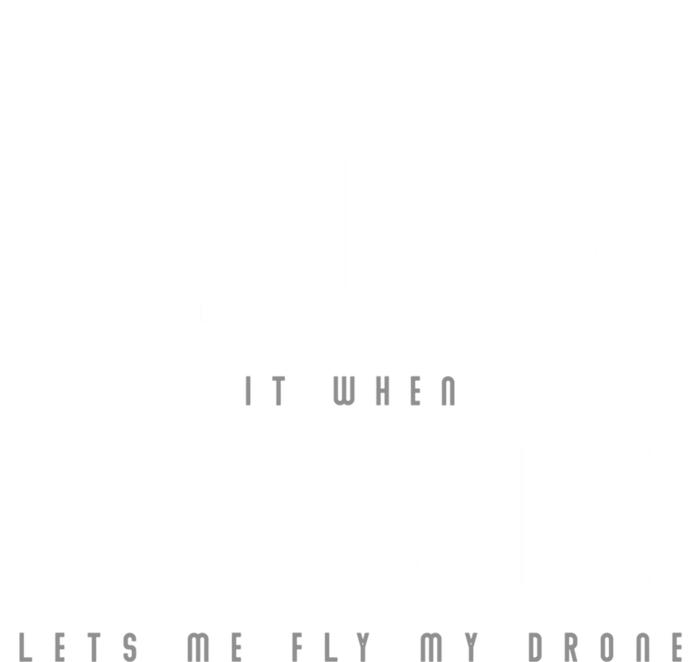 Funny Drone Pilot Husband Design I Love My Wife Drone Pilot Gift Kids Long Sleeve Shirt