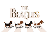 The Beagles Premium V-Neck T-Shirt