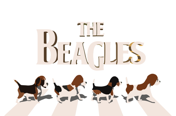 The Beagles Premium V-Neck T-Shirt