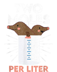 Two Moles Per Liter Funny Chemistry Science Tee Mousepad