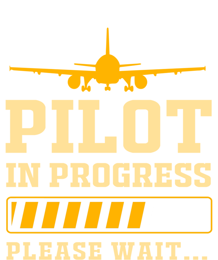 Future Pilot Airplane Pilot In Progress Gift Tie-Dye T-Shirt