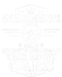 Auto Mechanic Warning I May Spontaneously Talk Cars Toddler Zip Fleece Hoodie