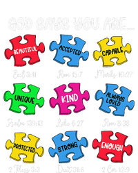 You Are Autism Awareness Puzzle Bible Verses Christian T-Shirt