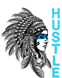 Hustle Tee Native American Indian Girl Rap Lover Christmas T-Shirt