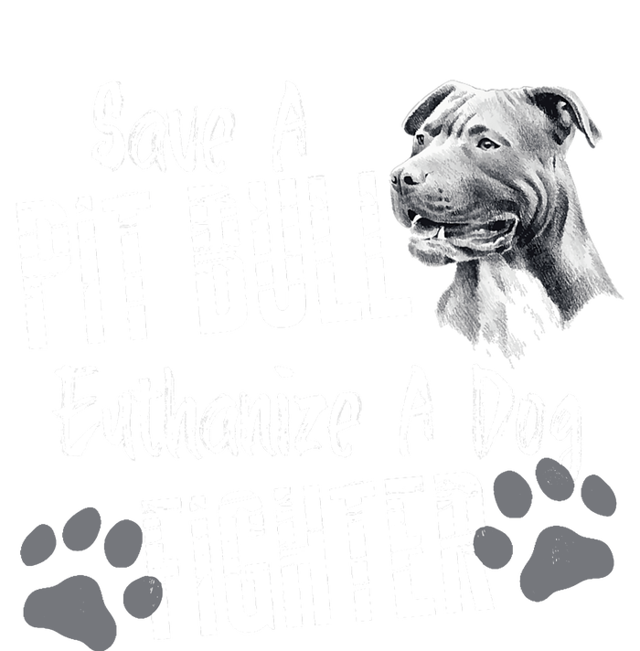 Save A Pitbull Euthanize A Dog Fighter Pit Bull Lover Gift Tank Top