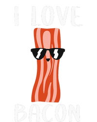 Funny Bacon Gift Cool Geeky I Love Bacon Toddler Hoodie