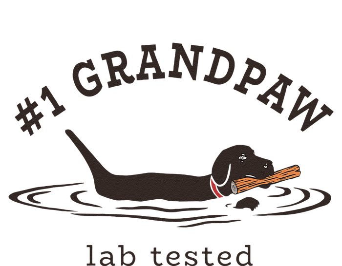 1 Grandpaw Lab Tested Pun Labrador Retriever Grandpa Ladies Essential Flowy Tank