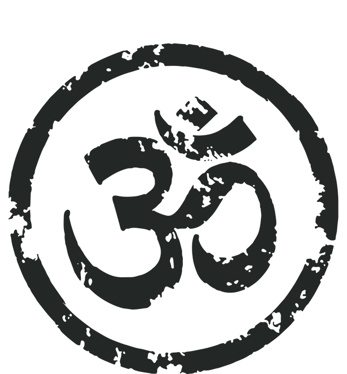 Buddhist Symbol Om Cool Buddhism Yoga Tao Zen Men Women Garment-Dyed Heavyweight T-Shirt