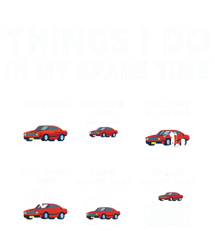 Car Guy Things I Do In My Spare Time Funny Muscle Cars Lover Sustainable Beanie