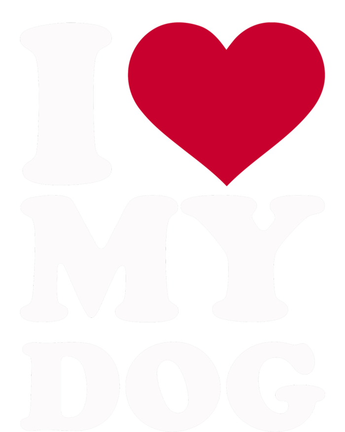 I Love My Dog Gift Women's V-Neck T-Shirt