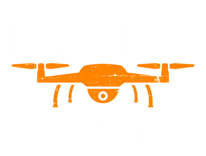 Id Rather Be Flying Drone Gift Women's V-Neck T-Shirt