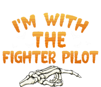 Im With The Fighter Pilot Pilothalloween Couples Costume Gift Kids Long Sleeve Shirt