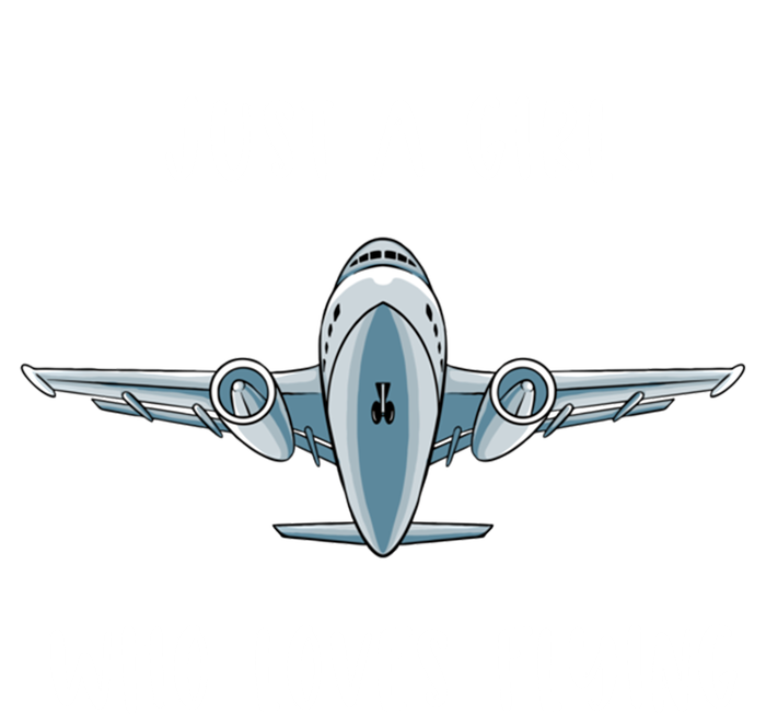 Just A Who Love Flying Female Pilot Aviation Airplane Meaningful Gift T-Shirt