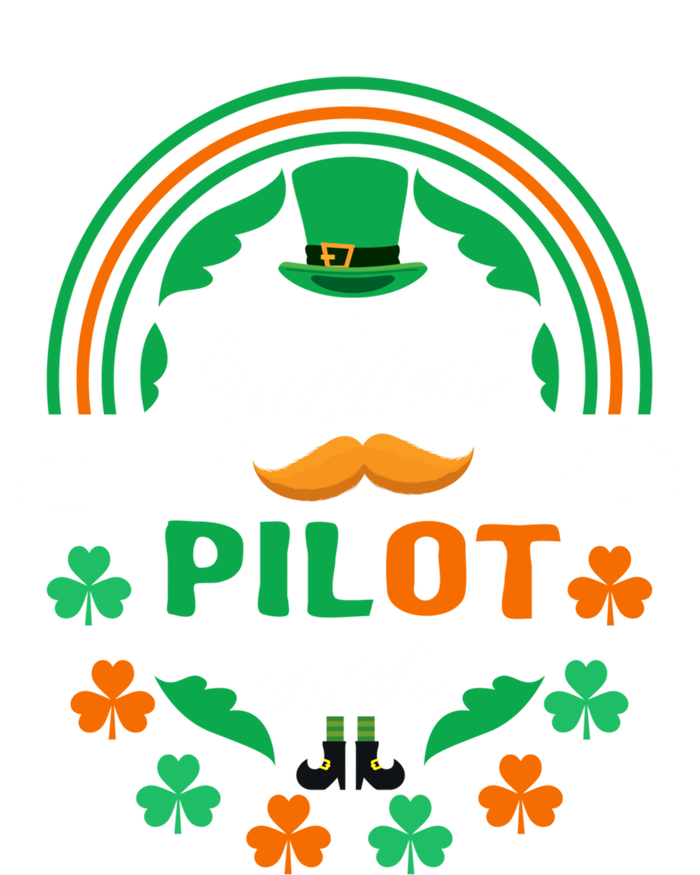 Luckiest Pilot Ever Shamrock Top Hat St Patricks Day Great Gift T-Shirt