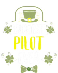 Luckiest Pilot Ever St Patricks Day Pilots Gift Women's T-Shirt