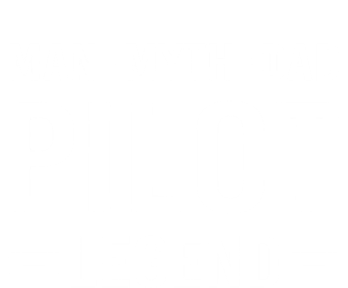 Man Myth Legend Dad Flying Airplane Pilot Gift Valucap Bio-Washed Visor