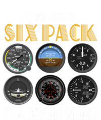 Only Six Pack Funny Pilot Airplane Flight Gift Poster