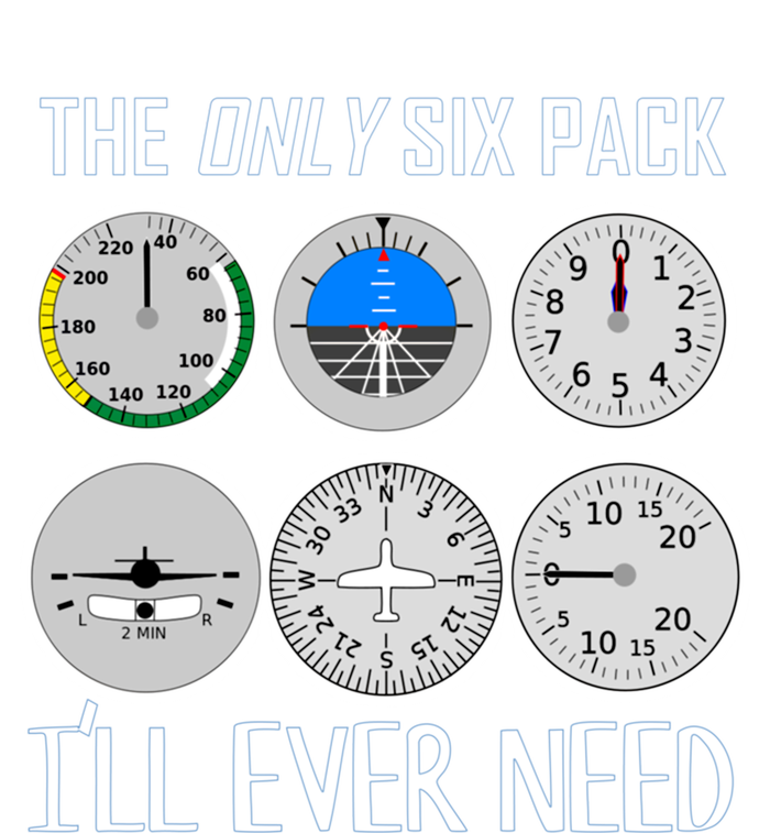 Only Six Pack Ill Need Funny Pilot Quote Gift Tie-Dye T-Shirt