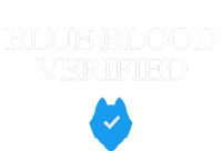 Huskie Blue Blood Verified Funny T-Shirt