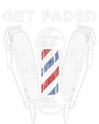 Funny Get Faded Barber Gift For Men Women Cool Hairstylist T-Shirt