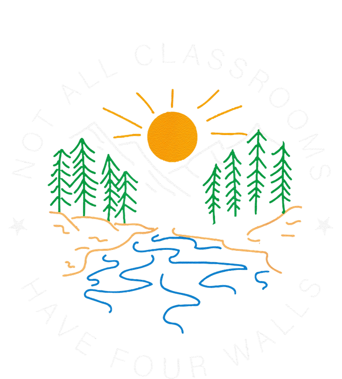 Back To School Not All Classrooms Have Four Walls Nature Hoodie