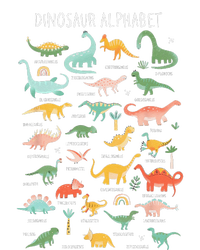 Back To School Types Of Dinosaurs Alphabet Identification T-Shirt