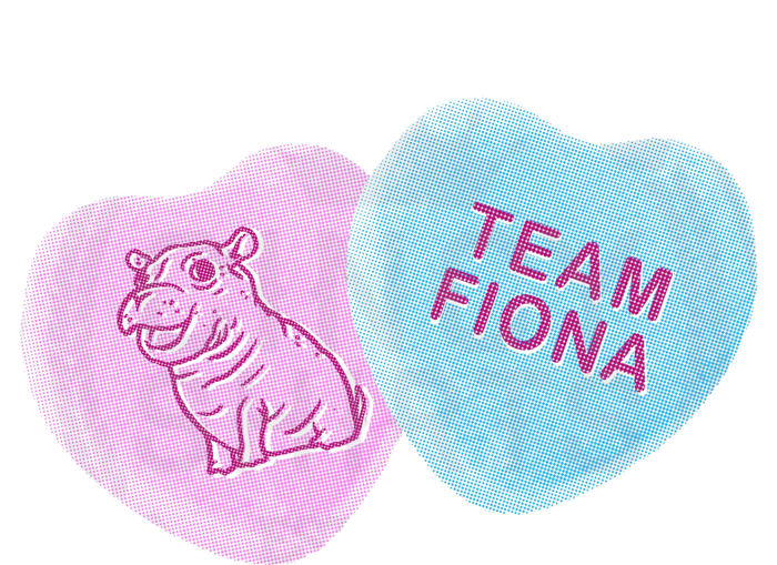 Team Fiona Candy Hearts T-Shirt