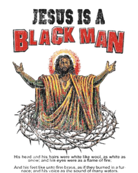 Jesus Is A Black Man His Head And His Hairs Ladies PosiCharge Competitor Racerback Tank