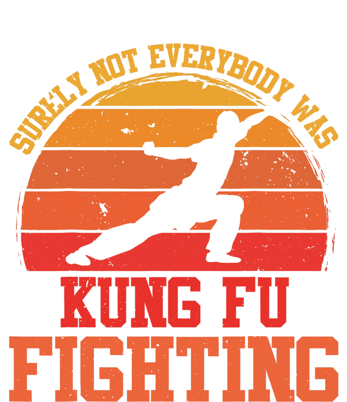 Surely Not Everybody Was Kung Fu Fighting funny wo  Women's V-Neck T-Shirt