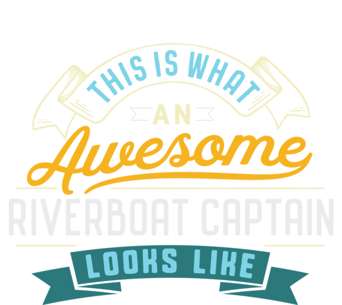 Funny Riverboat Captain Awesome Job Occupation T-Shirt