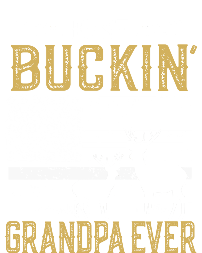 Best Buckin Grandpa Ever Funny Gift Deer Hunter Cool Hunting Drawstring Bag