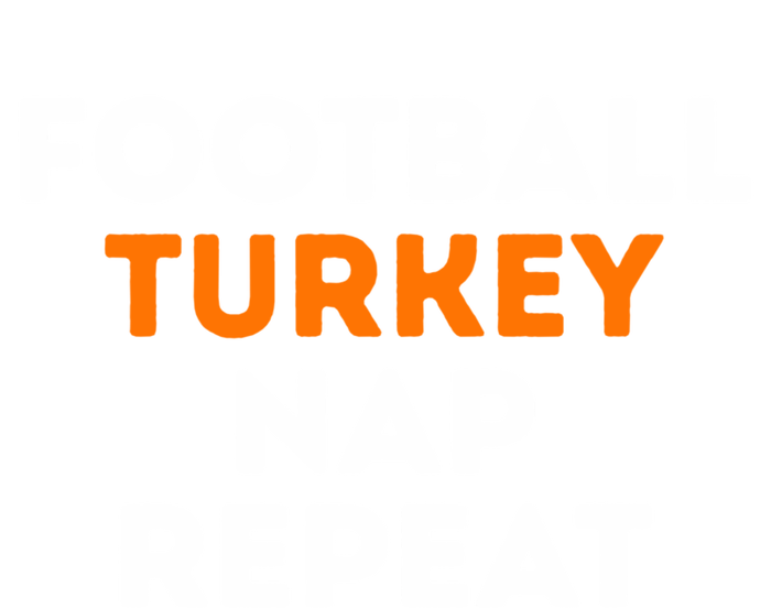 Football Turkey Nap Repeat Thanksgiving Softstyle Adult Sport Polo