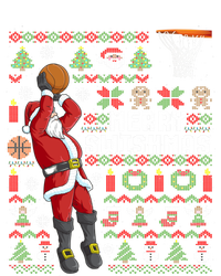 Merry Swishmas Ugly Christmas Basketball Christmas Tote Bag