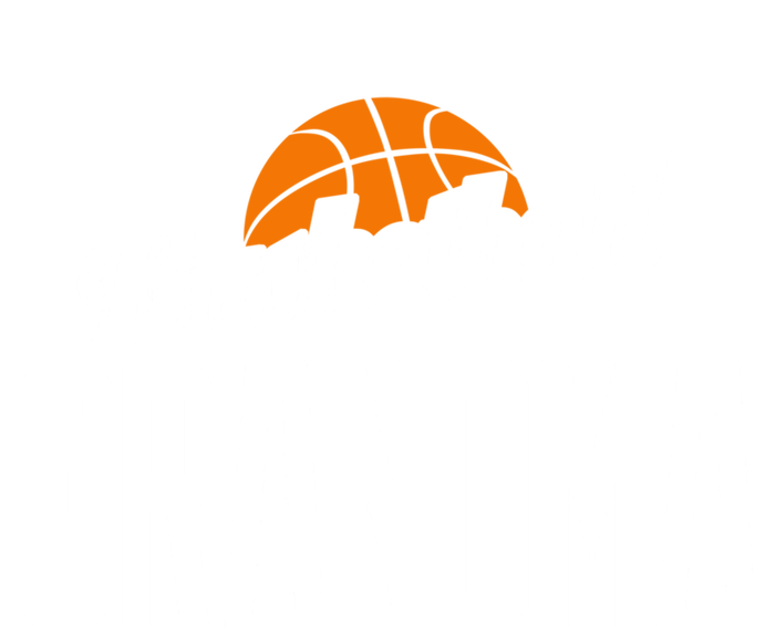 Basketball Grandma Hoop Sport Gift Pom Pom 12in Knit Beanie