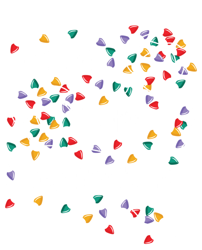 It's Fine I'm Fine Everything Is Fine Christmas Lights Women's V-Neck T-Shirt