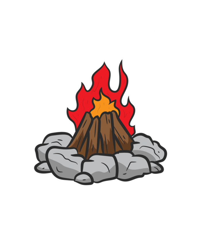 Life Is Better By The Campfire Scouts Camping Campfire Women's Flannel Pajama Set