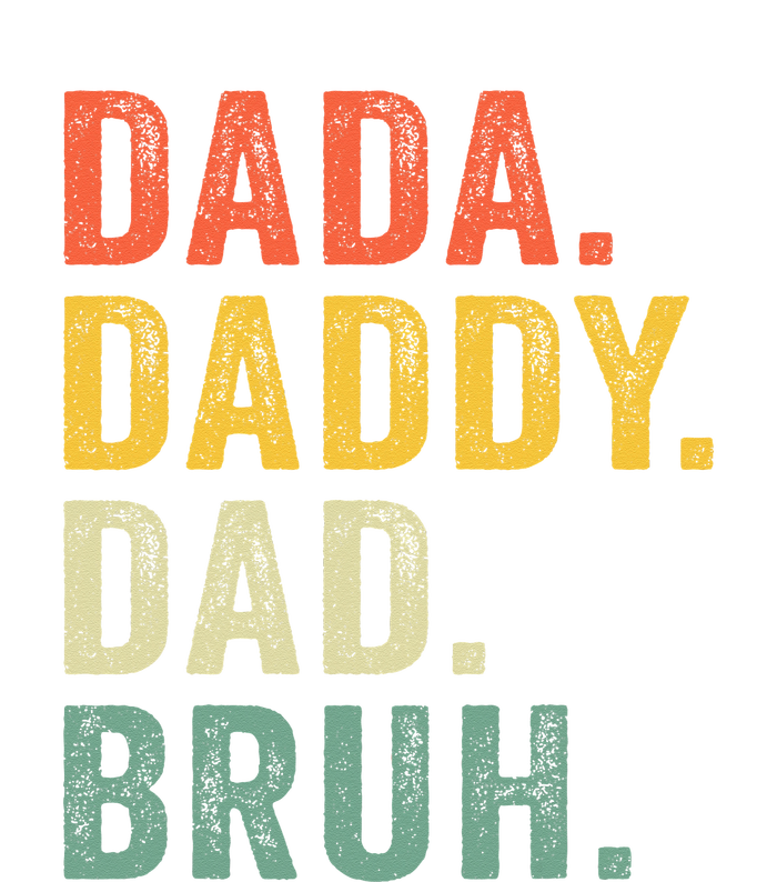 Retro Vintage Funny Dada Daddy Dad Bruh Men Gift For Dad T-Shirt