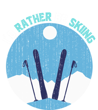 Id Rather Be Skiing Gift For Dad T-Shirt