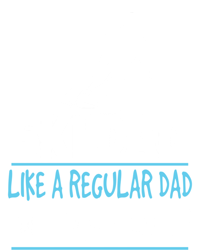 Ski Dad Like A Regular Dad Only Way Cooler Wintersport Gift USA-Made Snowflake Beanie