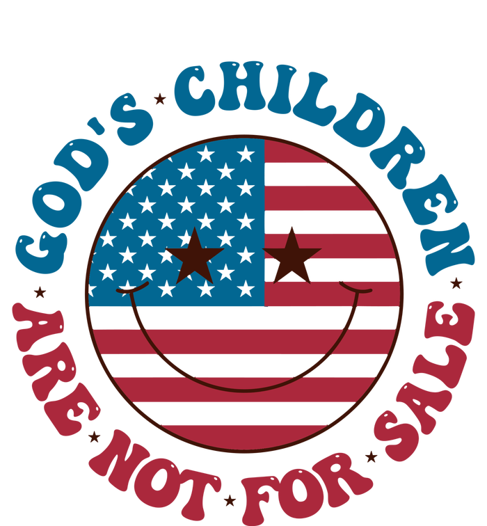 Gods Children Are Not For Sale Funny Political Toddler Fine Jersey T-Shirt